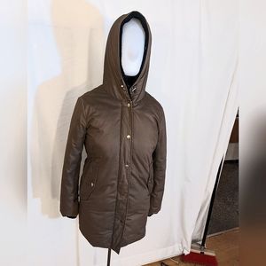 Soia & Kyo Brown - Olive heavy winter coat